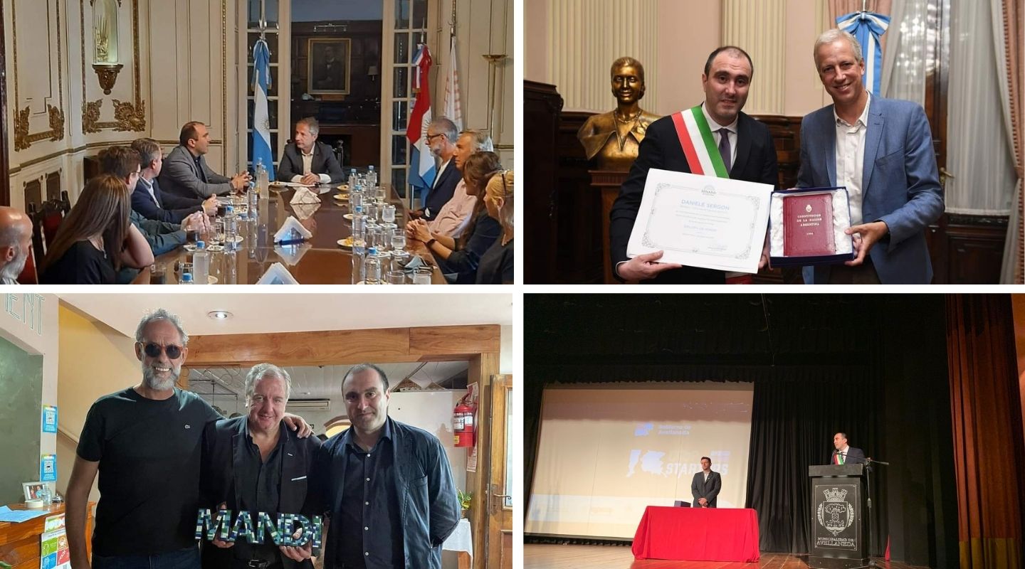 Copertina per Il viaggio nella comunità friulana di Avellaneda, Capriva studia cooperazione